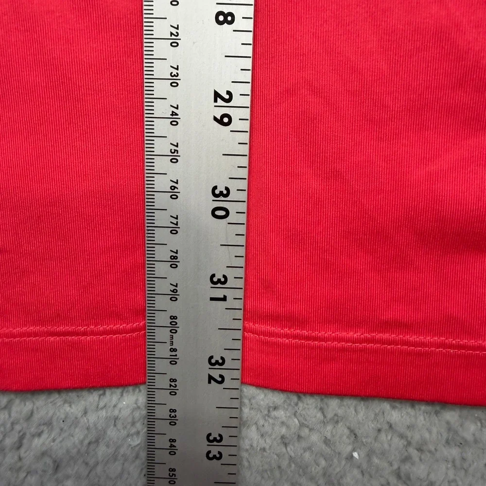 Nike Golf 854274-100 Mens XL Red White Gradient Dri-FIT Standard Fit Polo Shirt
